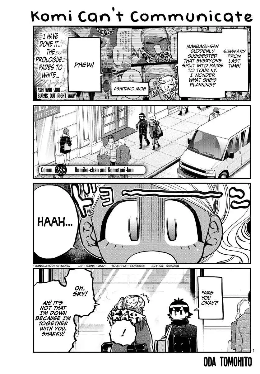 Komi-san wa Komyushou Desu Chapter 288 1